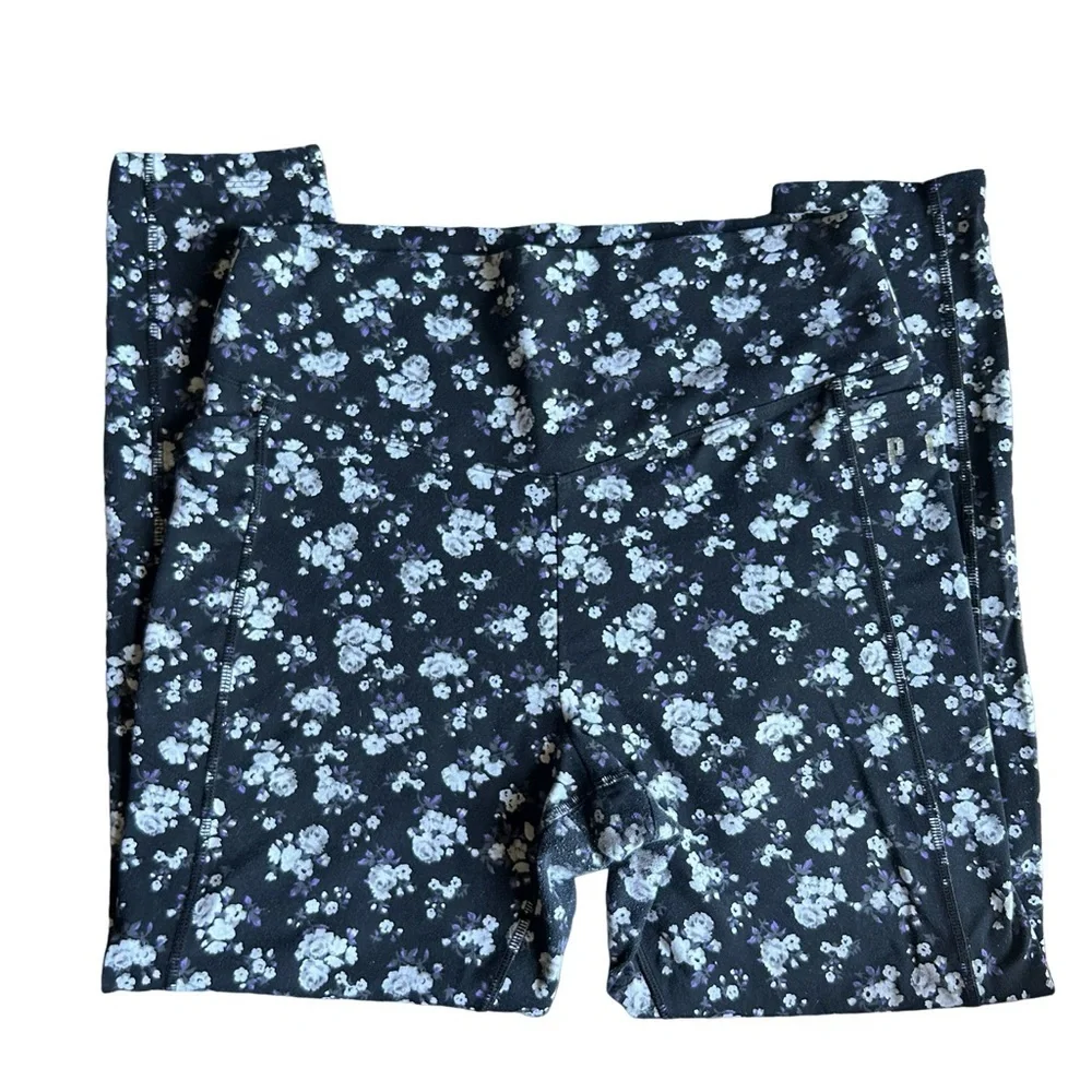 Victoria's Secret Pink Floral Leggings with pockets